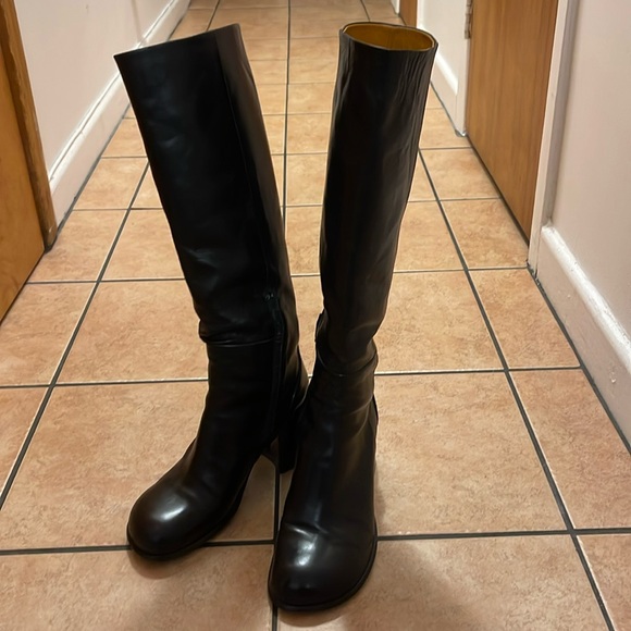 MIMOSA LEATHER BOOTS - Picture 1 of 9